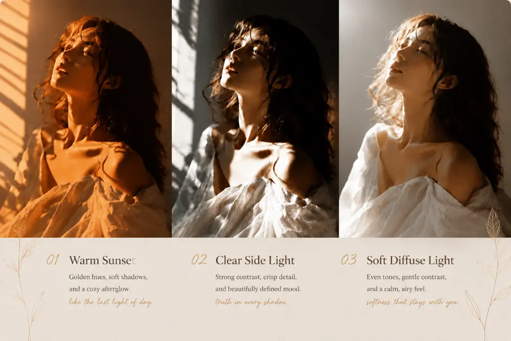 Reference upload workflow turning an existing visual into a refreshed styled result