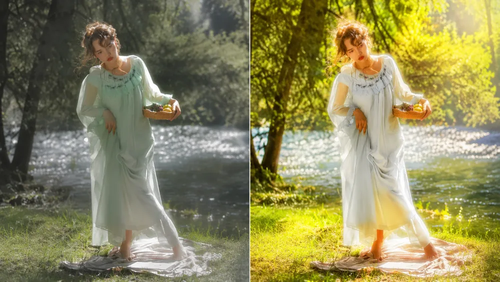 AI image enhancer tool card for improving visual clarity, detail, and presentation quality